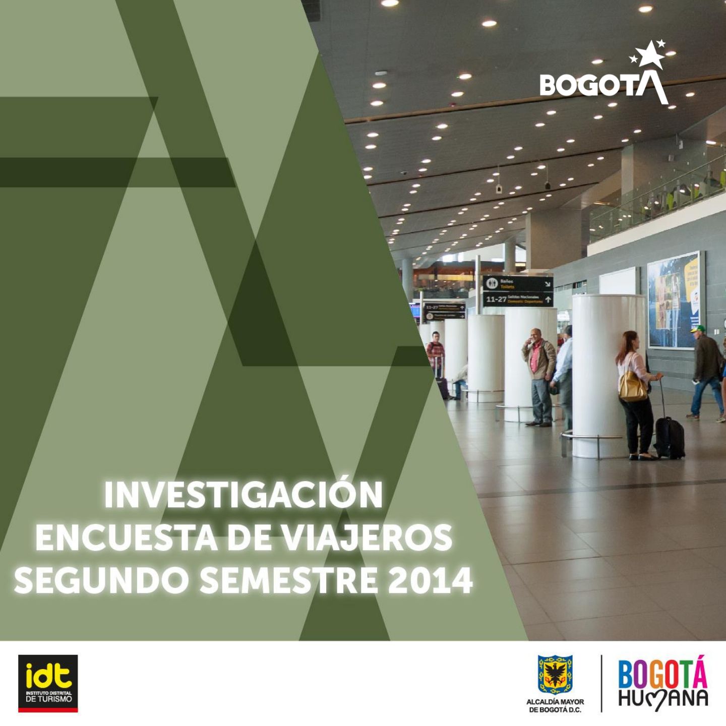 Investigación viajeros en Bogotá 2014