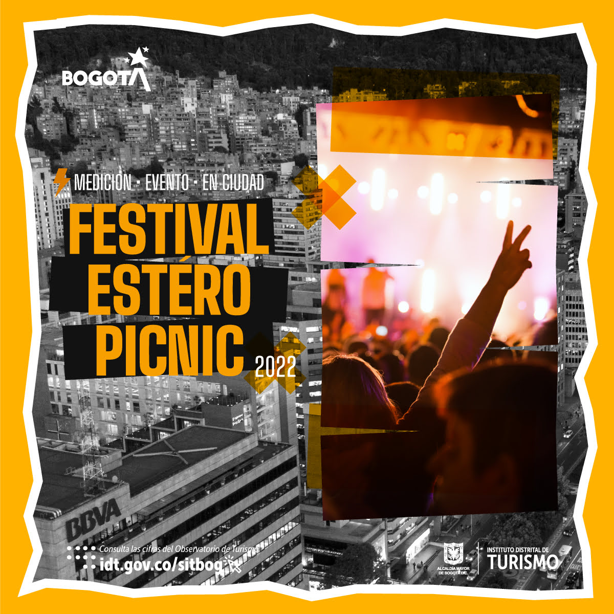Medición Evento en Ciudad Festival Estéreo Picnic 2022