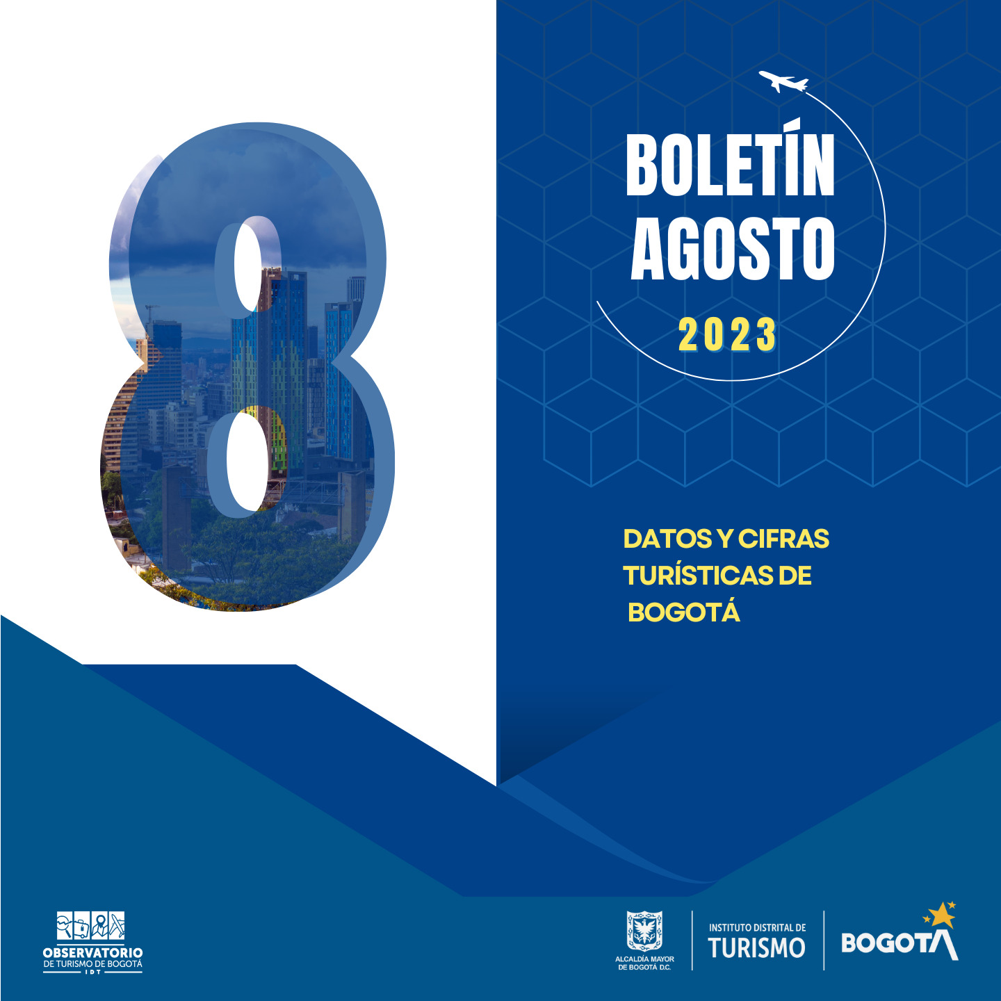 Boletín de Estadísticas de Turismo de Bogotá N° 08 agosto de 2023