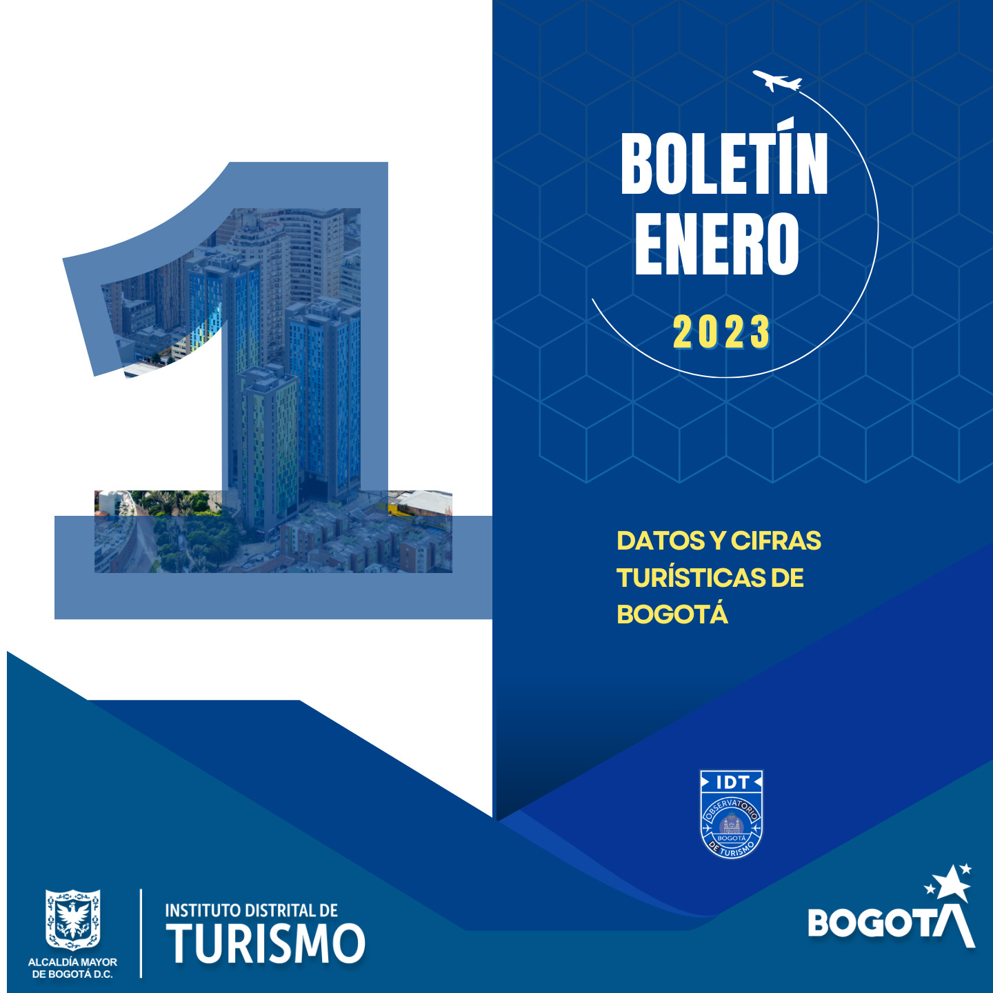 Boletín de Estadísticas de Turismo de Bogotá N° 01 Enero de 2023