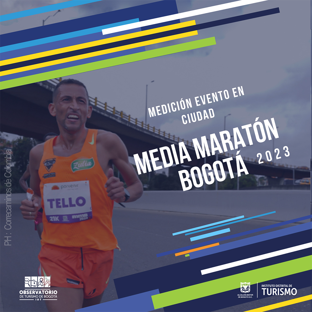 Medición Evento en Ciudad - Media Maratón Bogotá 2023