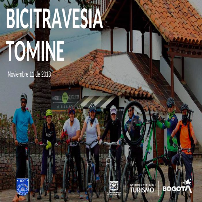 Medición Evento en Ciudad Bicitravesia Tominé2018