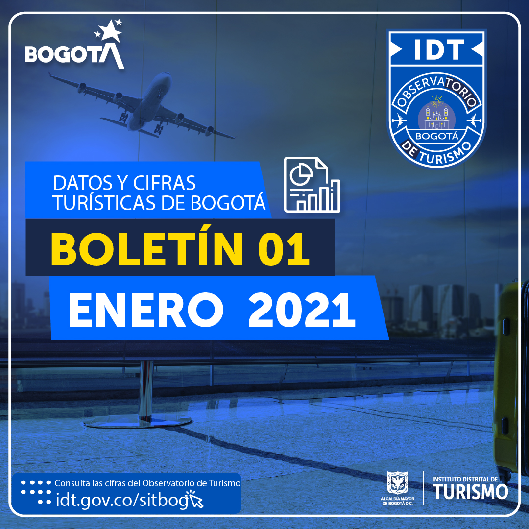 Boletín de Estadísticas de Turismo de Bogotá N° 01 Enero de 2021