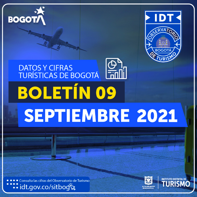 Boletín de Estadísticas de Turismo de Bogotá N° 09 Septiembre de 2021