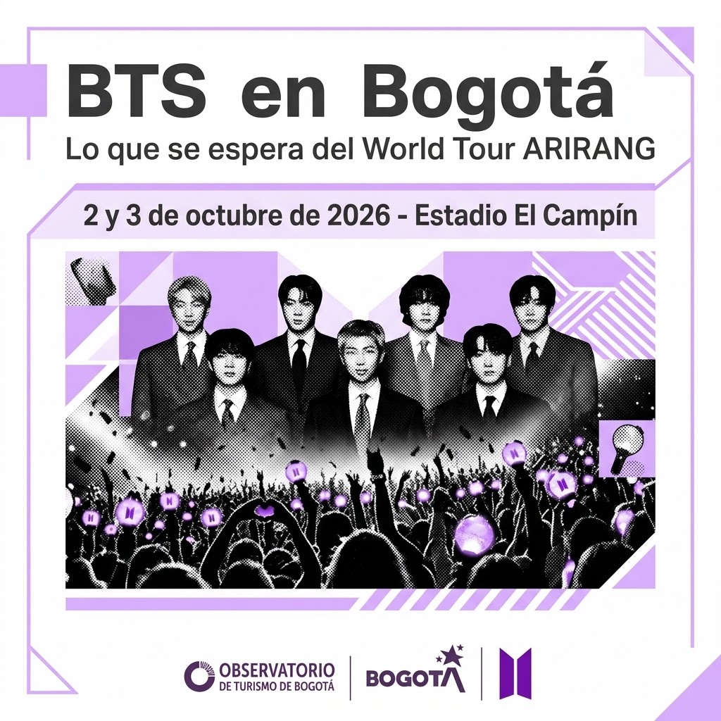 BTS en Bogotá 2026: lo que se espera del World Tour ARIRANG