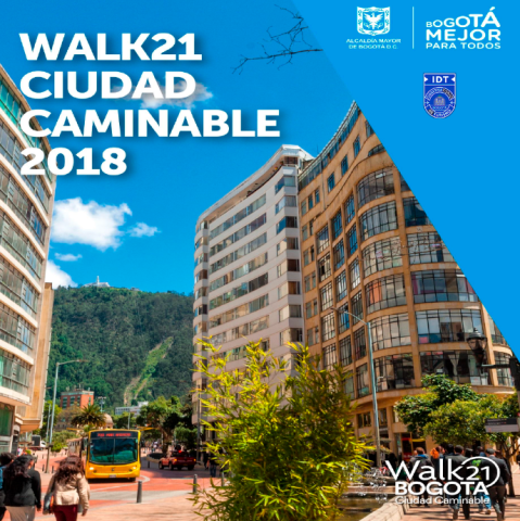  Medición Evento en Ciudad Walk21 Bogotá 2018