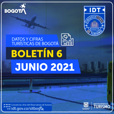 Boletín de Estadísticas de Turismo de Bogotá N° 06 Junio de 2021