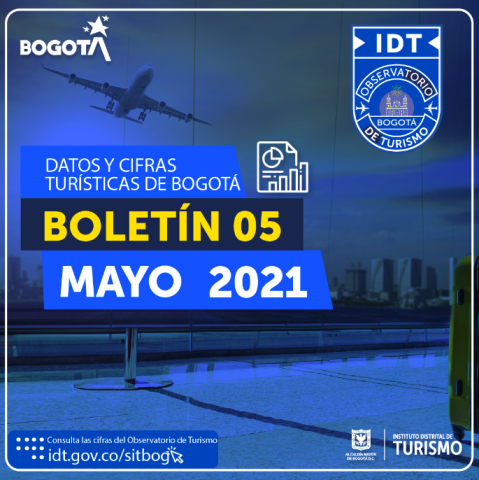 Boletín de Estadísticas de Turismo de Bogotá N° 05 Mayo de 2021
