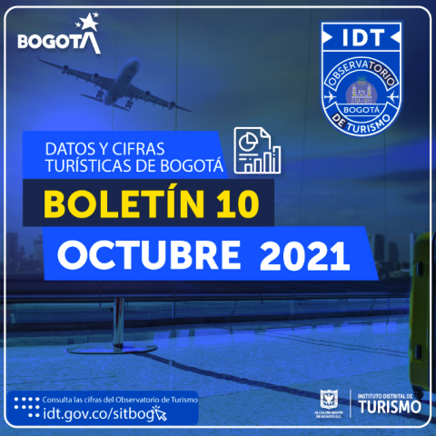 Boletín de Estadísticas de Turismo de Bogotá N° 10 Octubre de 2021