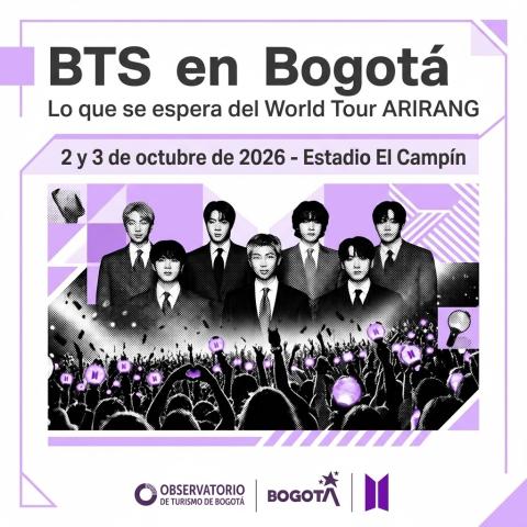 BTS en Bogotá 2026: lo que se espera del World Tour ARIRANG